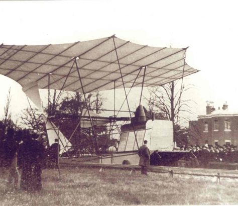 Maxim flying machines at Baldwin Park c1894 | Bexley Local Studies & Archive Centre