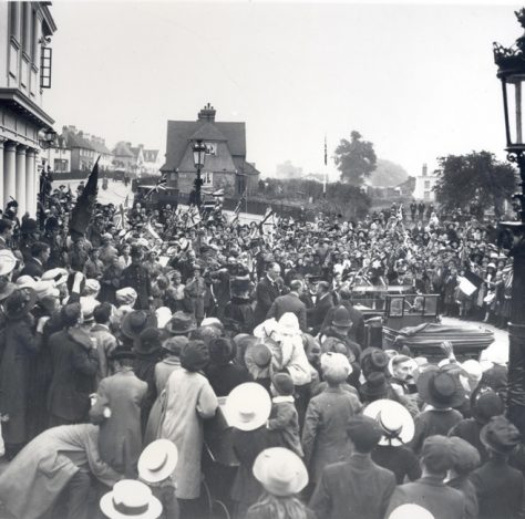 1279014283_school-children-welcome-prince School children welcome Prince to re-opening of the Princessess Theatre, 1919 | Bexley Local Studies & Archive Centre