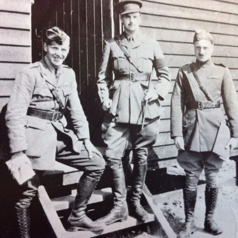 Air crew by Thames 1917-2 Air crew from 63 Squadron RFC relax by the Thames c 1917 | Kent County Council Dartford Library