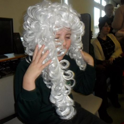 Brownies 5 A brownie dresses up as Sir Cloudesley Shovell
