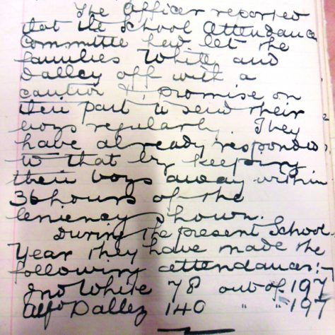 Crayford_National_School_Log_book Crayford national school log book. a page from the book, with thick, bold, script.