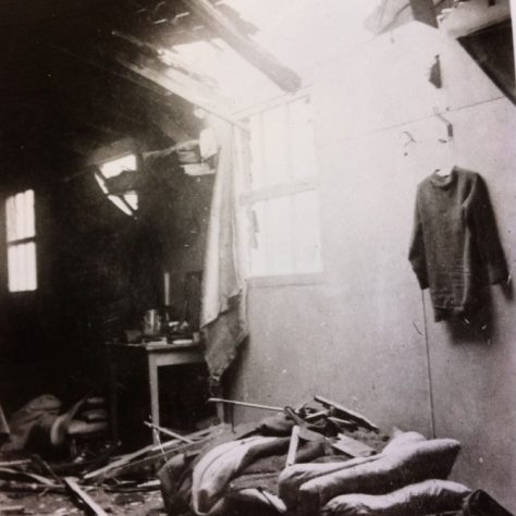 Destroyed Huts One trainee pilot at Joyce Green managed to destroy these huts on the airfield | Kent County Council Dartford Library