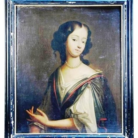 In 1691, Shovell married Elizabeth Narborough, the widow of his friend and former captain John Narborough. He adopted her two sons and daughter, and the couple went on to have two more daughters. Portrait of Elizabeth Lady Narborough later Lady Shovell c1678 by Simon Pietersz Verelst, Roy Precious Antiques Portrait sold by Hinwick House, Bedfordshire
