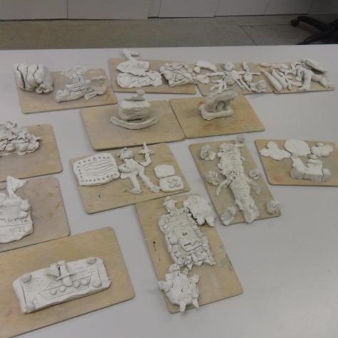 Children from St. Paulinus School in Crayford redesign Sir Cloudesley Shovell’s memorial in Westminster Abbey to better reflect his life and his accomplishments. These model memorials were used to show the children the importance of personal representation and how people are remembered.