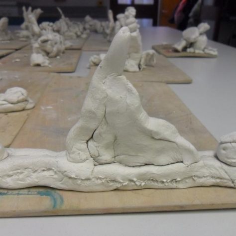 Children from St. Paulinus School in Crayford redesign Sir Cloudesley Shovell’s memorial in Westminster Abbey to better reflect his life and his accomplishments. These model memorials were used to show the children the importance of personal representation and how people are remembered.
