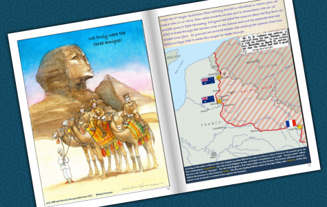 Wilfred Salmon interactive booklet