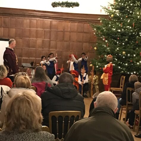 IMG2847 St Paulinus CE Primary Y6 in the Great Hall, Hall Place, Bexley Thursday 9th December, 2022