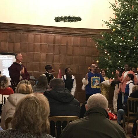 IMG2853 St Paulinus CE Primary Y6 in the Great Hall, Hall Place, Bexley Thursday 9th December, 2022