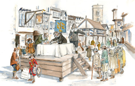 Leveller Free Born John Lilburne Comes to Dartford Sunday 23 January 1648